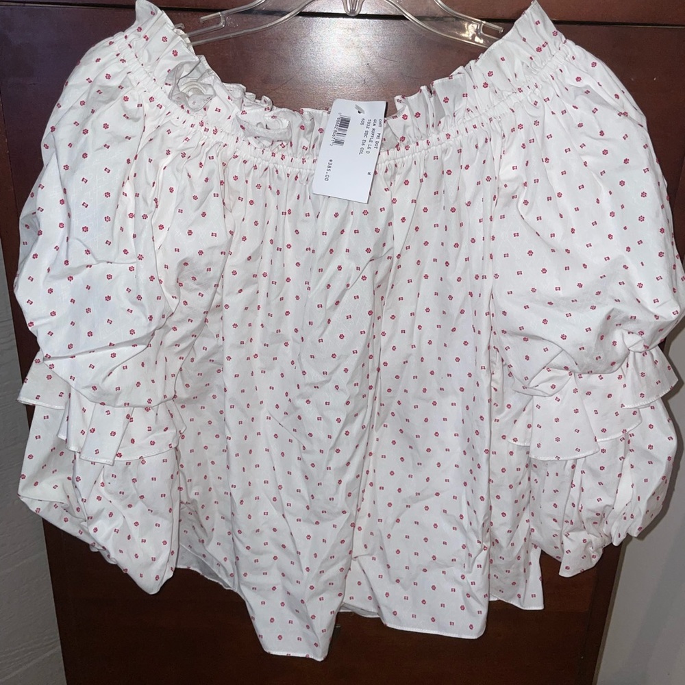 CAROLINE CONSTAS INTERMIX BLOUSE. NEW WITH TAGS.